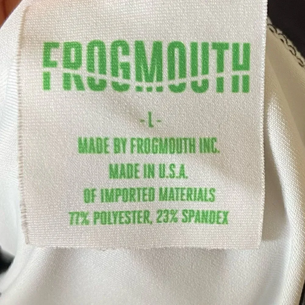 Frogmouth Space Black Purple Hoody  Size L - Picture 5 of 8